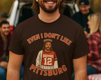 Ni siquiera a mí me gusta la camiseta de fútbol americano número 12 de los Pittsburgh Browns