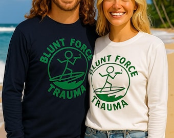 Camiseta de manga larga Blunt Force Trauma: Camiseta unisex de estilo urbano