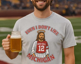 Camiseta divertida de fútbol americano de Ohio State, ropa para el día del partido