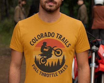 Camiseta de Colorado Trail Riding: Ropa para ciclismo de montaña y senderismo