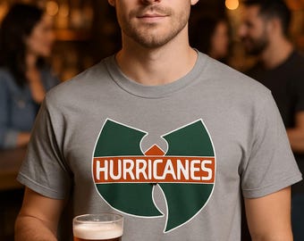 Camiseta con el logotipo de los Hurricanes / Camiseta del equipo deportivo