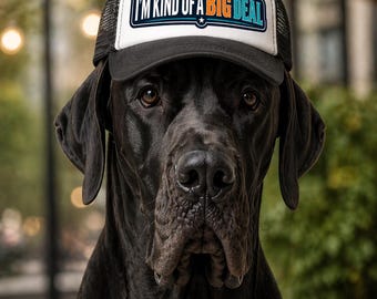 Gorra de camionero de espuma para perros