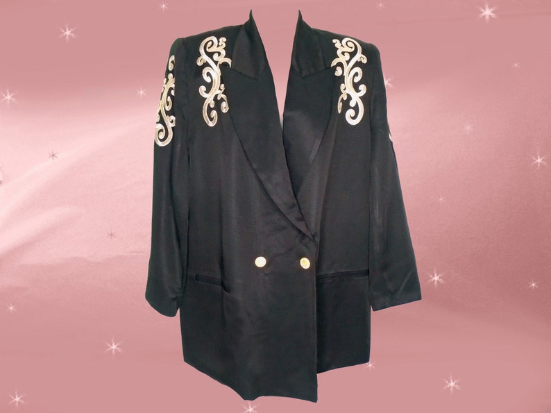 black dressy jacket