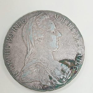 Austria Maria Theresia Silver Thaler Coin