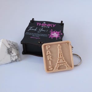3D Printed Eiffel Tower Magnet: Eco-Friendly Paris Souvenir