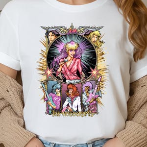 Jem and the Holograms Star Truly Outrageous Showtime 80s Party Shirt, Summer Girl Shirt, 80&#39;s Cartoon Neon Color Shirt, Sweatshirt, Hoodie
