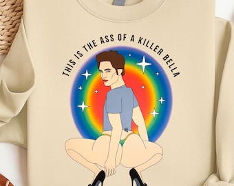 This Is The Ass Of A Killer Bella Tshirt, Twilight shirt, Robert Pattinson TShirt, Twilight Meme, The Twilight Saga Shirt, Sweashirt, Hoodie