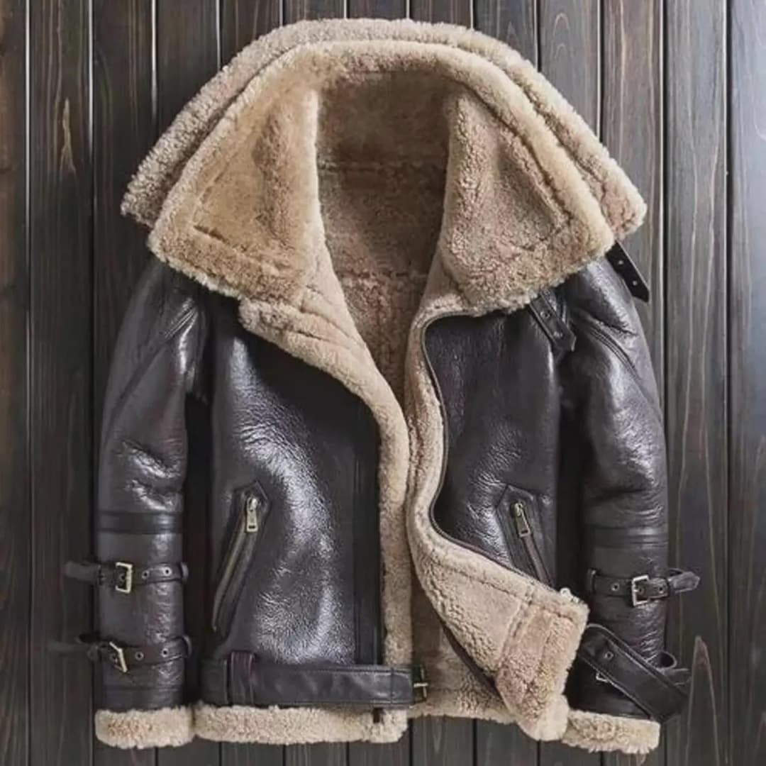 Blouson Aviateur Vintage Homme