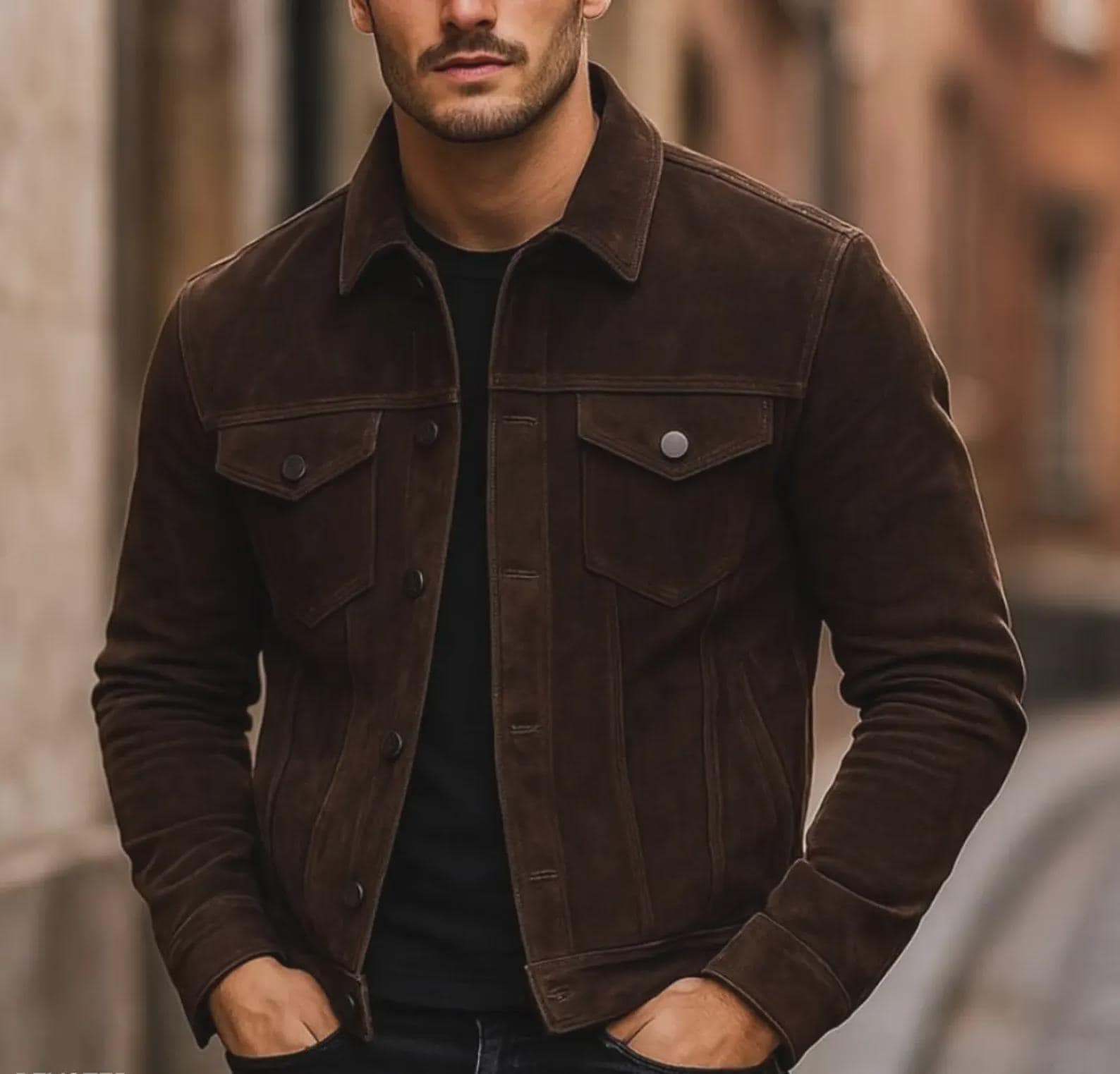Buy Leather Trucker Jacket Levis Online In India - Etsy India
