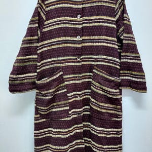 Japanese Brand Dobby Long Coat:Taba Bana Vintage Style Jacket (025)