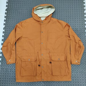 BONMARLEN Parkajacka bomull Canvas Stor storlek x Mustad Färg (038)