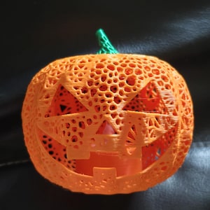 Vela de chá de abóbora de Halloween