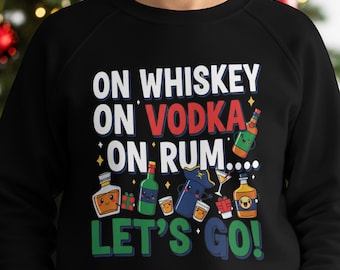 Liquor Reindeer Christmas SVG – Funny Drinking Shirt Designs (Digital Download)