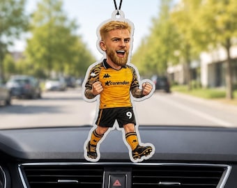 Powerful Tigers Striker Inspired Air Freshener – Amber & Black Edition