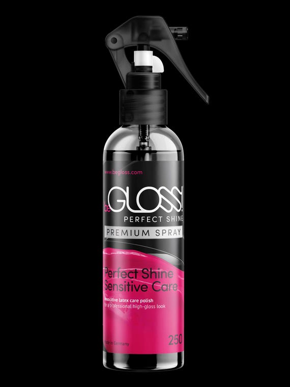 beGLOSS Easy Glide 250ml Spray Bottle - Latex Dressing Aid
