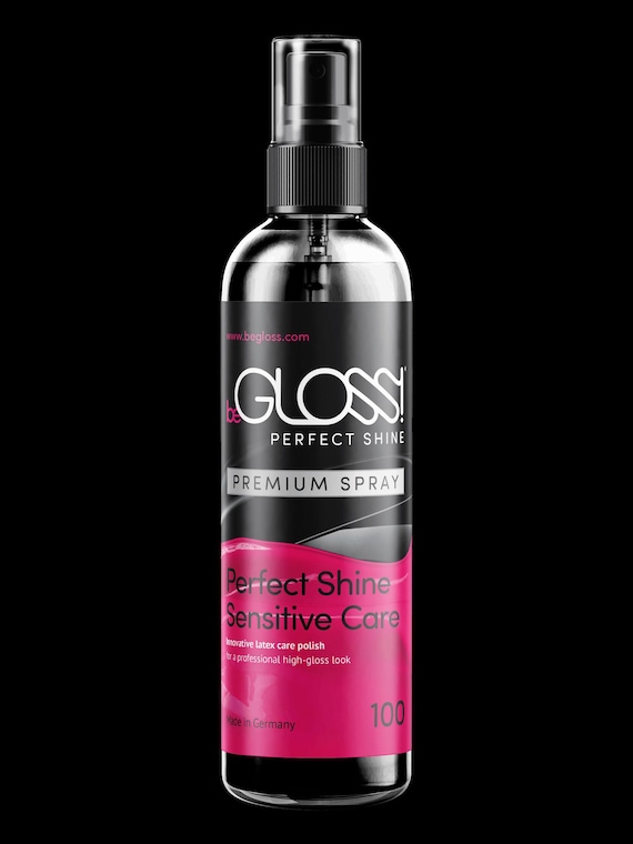 beGLOSS Easy Glide 100ml Spray Bottle - Travel Latex Dressing Aid