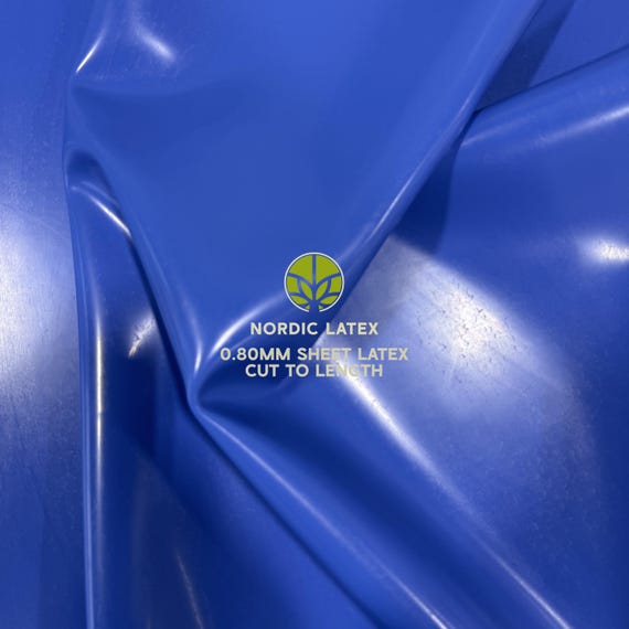 Cornflower Blue 0.80mm Latex Rubber Sheet | DIY Clothing, Cosplay