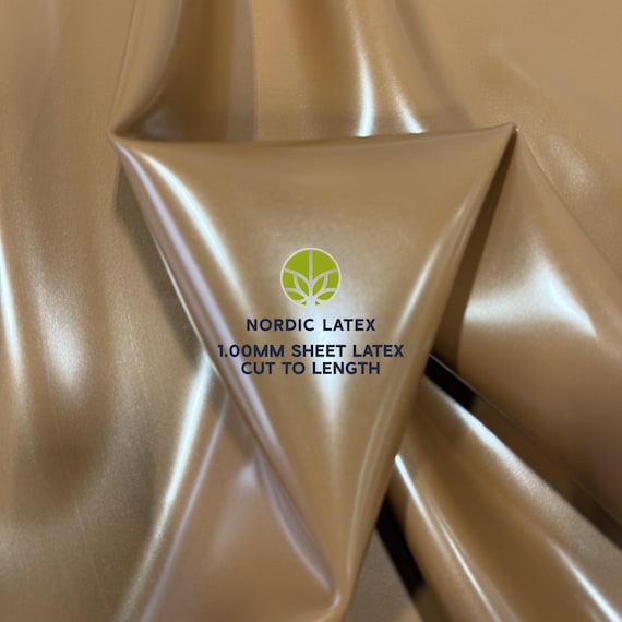 Metallic Bronze 1.00mm Latex Rubber Sheet | DIY Clothing, Cosplay