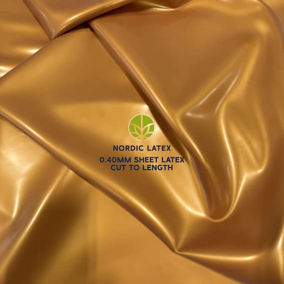 Metallic Copper 0.40mm Latex Rubber Sheet | DIY Clothing, Cosplay