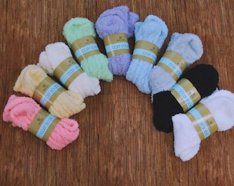 Cozy Socks for Recovery & Self-Care | Soft Colorful 3-Pack Gift Set