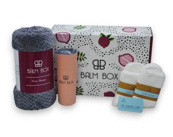 Essential Chemo Care Gift Bundle for Her: 5-Piece Gift Box of Warmth & Support