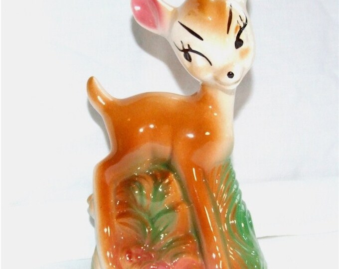 Vintage Bambi Figurine / Vintage Disney Bambi / Vintage Fawn Etsy