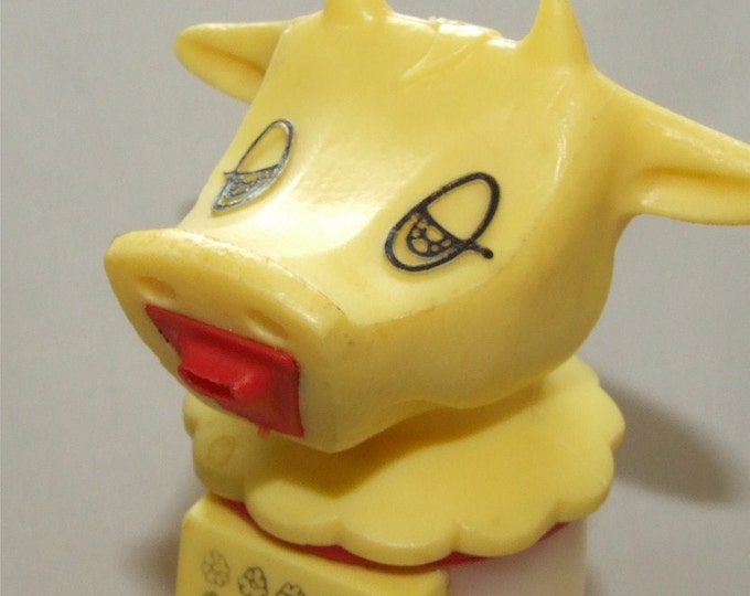 Yellow Cow Creamer Pitcher From 1950s Etsy