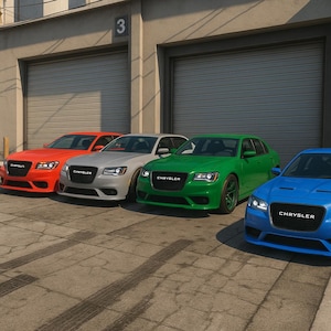 FiveM Chrysler Vehicles – Realistic Cars | Optimized Vehicles for RP | Fivem Vars | Fivem Vehicles | Jdm Cars | smooth performance