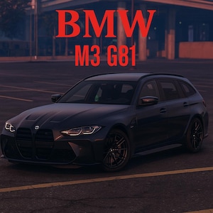 FiveM BMW M3 G81 Add-On Car | Optimized & Drag-and-Drop | High Quality FiveM Vehicle | FiveM Ready | FiveM BMW Car | Custom FiveM Car