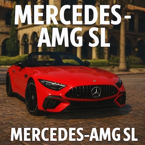 FiveM Mercedes-AMG SL Add-On: Luxury Convertible Sports Car