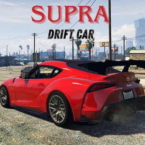 FiveM Supra Drift Car |  GR Style Vehicle | High Quality Textures | Optimized & Realistic Mod | FiveM Ready | Custom Drift Tuning