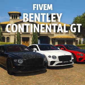 FiveM Bentley Continental GT Add-On: Luxury RP Car Model