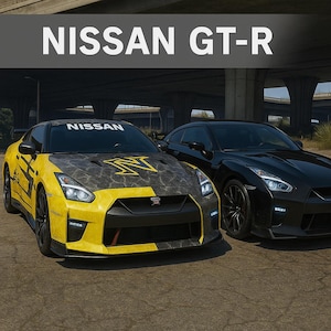 FiveM Lore Friendly Debadged Nissan GTR | Custom Tuning Car Mod | Realistic Drift-Ready Vehicle  | JDM Cars  | Fivem Ready & High Quality
