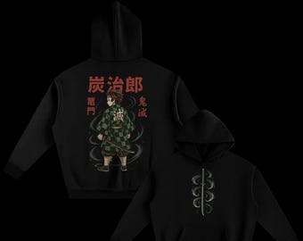 Black Tanjiro Hoodie