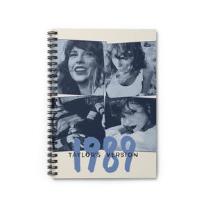 Taylor&#39;s Version Spiral Notebook - Ruled Lines, Perfect for Fans, Journaling, Gifts, Writing, Home Office, Music Lovers