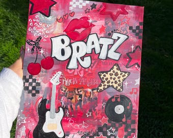 Bratz rock angels inspired original painting
