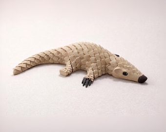 Flexi-Schuppentier / Pangolin – bewegliches 3D-Druck Flexi-Tier