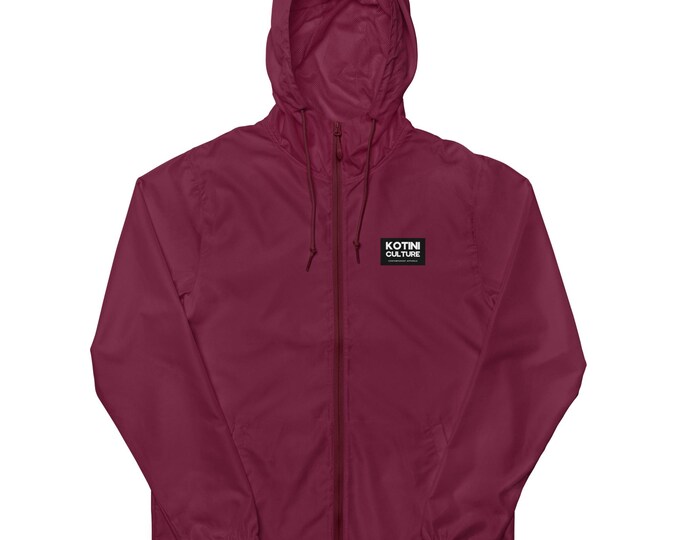 Featured listing image: Unisex lightweight zip up windbreaker