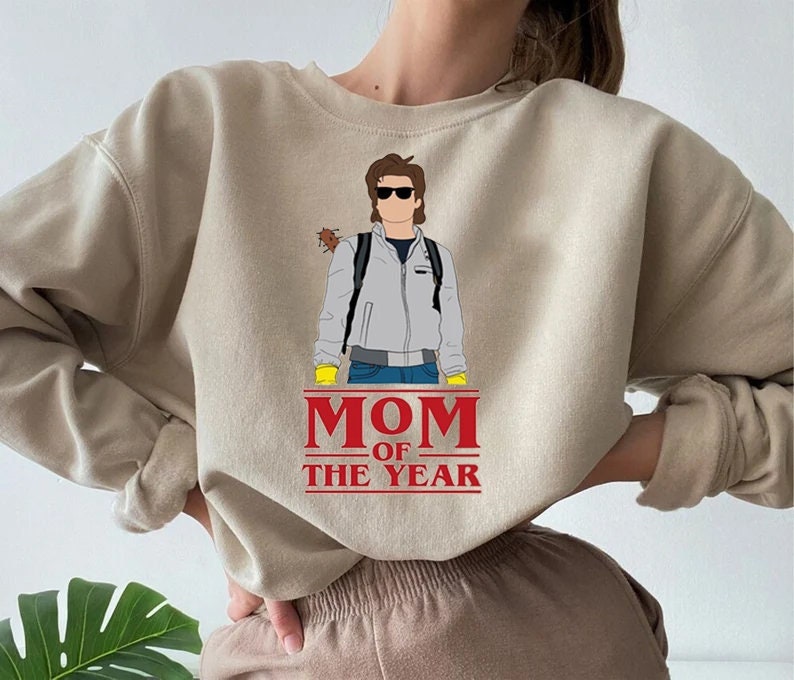 Discover Steve Harrington Mom of the Year Sweatshirt