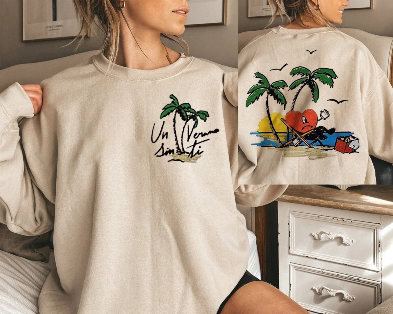 Official Bad Bunny Un Verano Sin Ti Merch Hoodie Bad Bunny Etsy UK