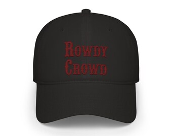 Gorra de béisbol bordada, sombrero de vaquera, bordado western