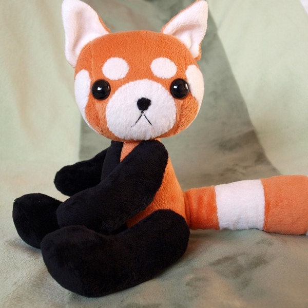 Jointed Red Panda Plush