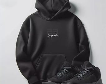 Outfit Ideas Black Cement Jordan Sweatsuit Men's '23 Legend