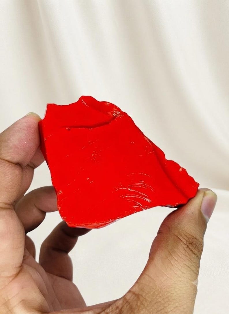 Raw red coral specimen weighing approximately 1350 carats total for jewelry crafting and experienced lapidary artists.