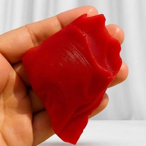 Natural red coral raw material for lapidary cutting, custom jewelry, decorative inlay and collector specimen display.