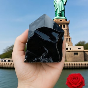 1125–1225 Carat Black Obsidian Rough – Volcanic Glass for Prosperity Rituals, Grounding & Earring Craft USE IN SPIRITUAL healing use as gift