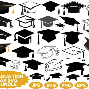 Graduation SVG | Graduate SVG | Graduation Cap SVG | Graduation Silhouette | Cricut | Clipart | Student Svg | University Svg | School Svg