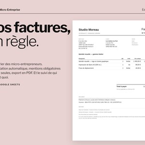 Faktura dla samozatrudnionych (bez VAT) 2026 | Oferty i faktury, Aplikacja + Excel | Informacje obowiązkowe, Przypomnienia o płatnościach zdjęcie 5