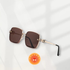 MIU VINTAGE sunglasses with Miu Miu logo, classic with a glam touch