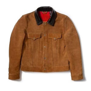 Personalized 100% Suede Jacket For men  Gift For Her